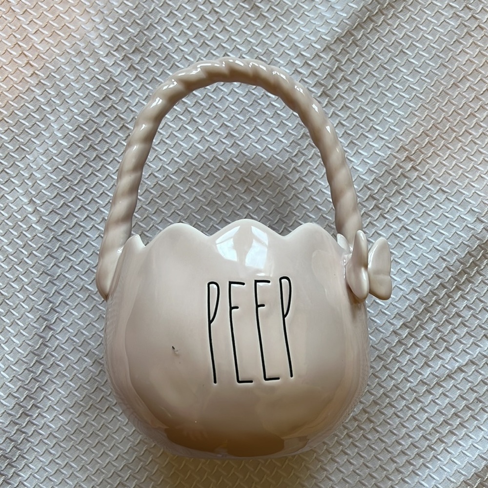 Rae Dunn Easter basket Peep